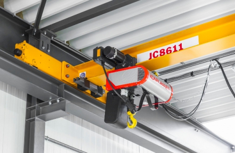 Новый кран с цепным тельфером CLX от компании Konecranes